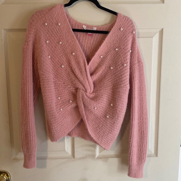 No Boundaries Sweaters - Cute pink sweater